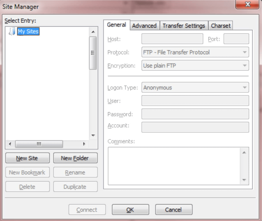 دانلود با Filezilla - موستانگ