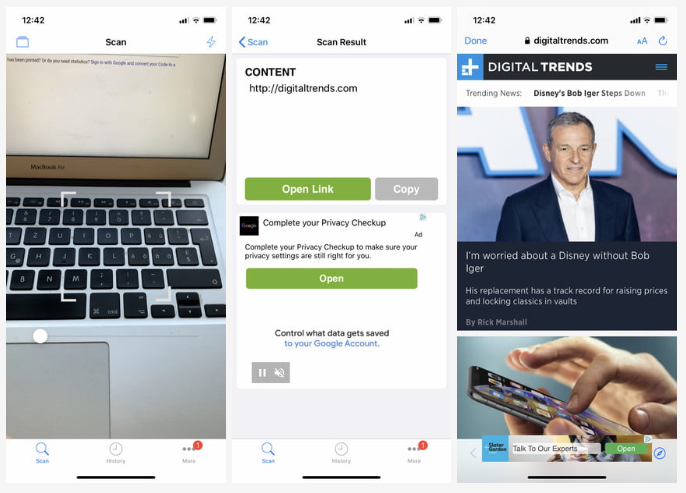 برترین برنامه های اسکن کد QR - موستانگ
