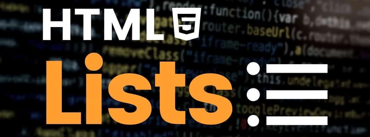 لیست ها در html - موستانگ